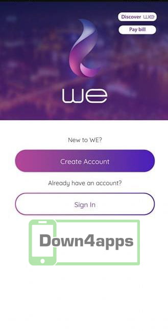 تحميل ماي وي Apk الجديد تطبيق My We موبايل لمعرفة استهلاك الانترنت احدث نسخه للاندرويد